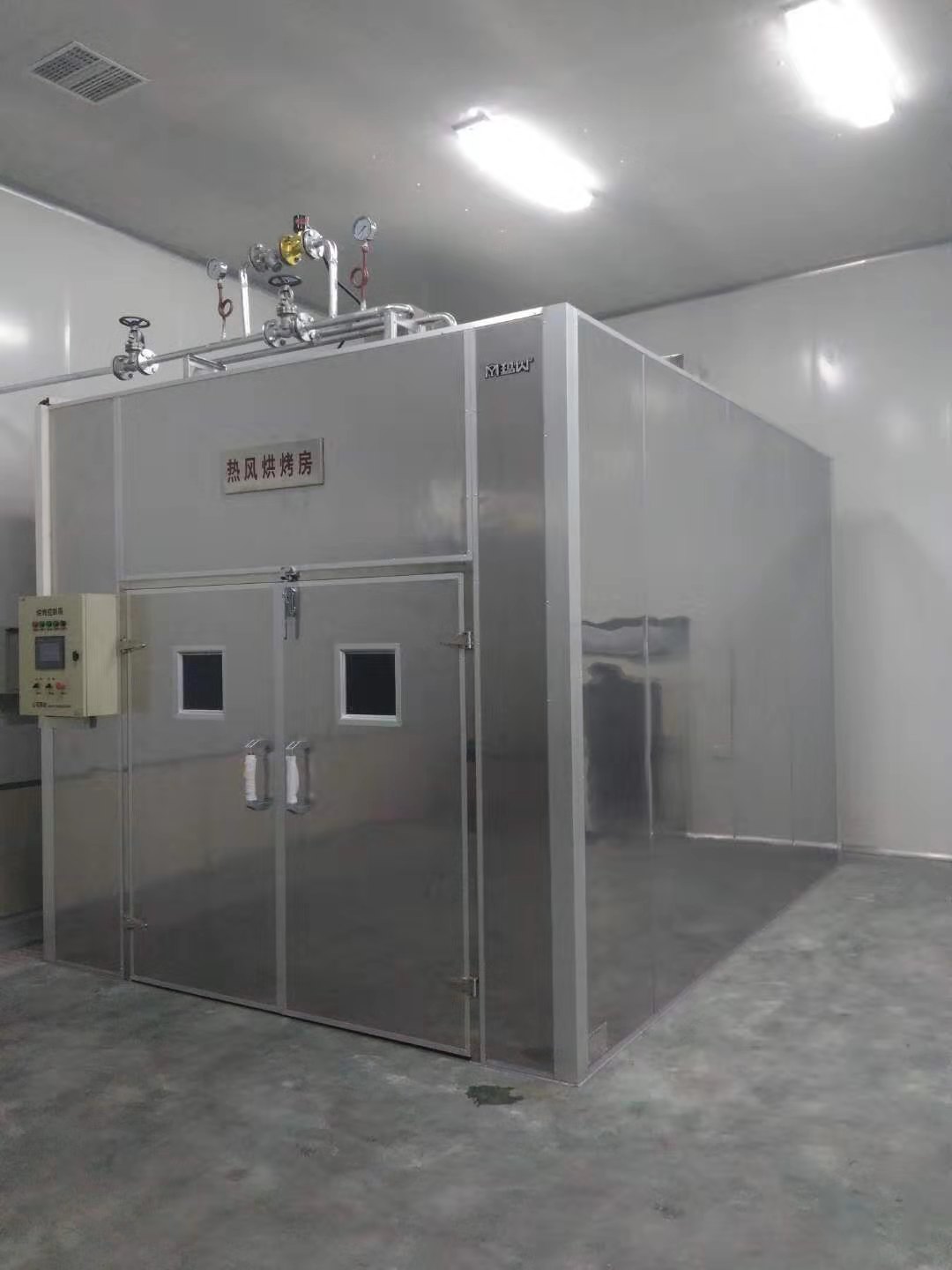 益陽瑪山產(chǎn)業(yè)機(jī)械有限公司，湖南益陽螺旋風(fēng)管廠家，熱風(fēng)食品烤房