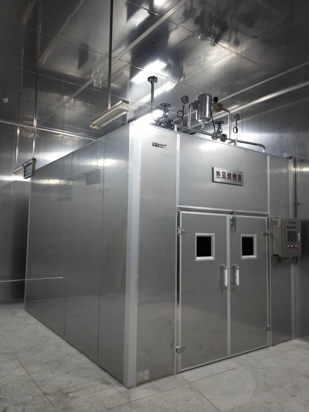 益陽瑪山產(chǎn)業(yè)機(jī)械有限公司，湖南益陽螺旋風(fēng)管廠家，熱風(fēng)食品烤房